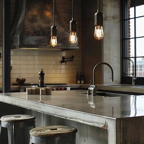 9+ Urban Loft Kitchen Light Fixtures Ideas for Open-Concept Living ...