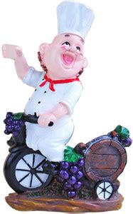 BNF Wine Bottle Shelf Rack Resin Chef Wine Rack Stand Hotel Ornament ...