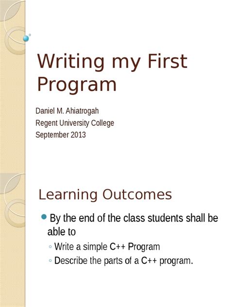 Image result for How to Create My First Program