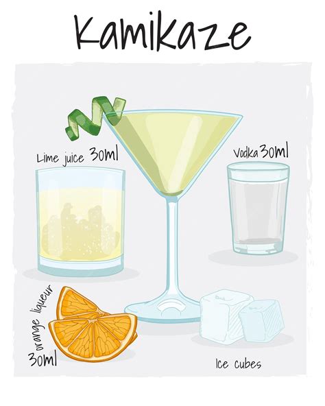 Kamikaze Cocktail Recipe