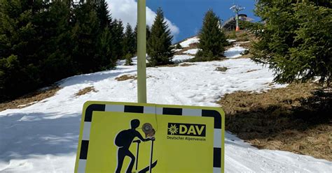 Bulletin d'enneigement Haute-Bavière, 4/4/2021