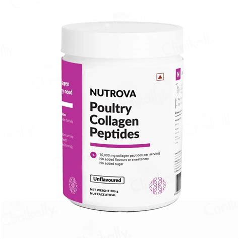 Nutrova Collagen Peptides Unflavoured (306g) - Cureka