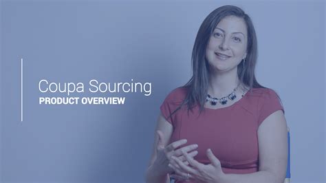 Coupa Sourcing Product Overview