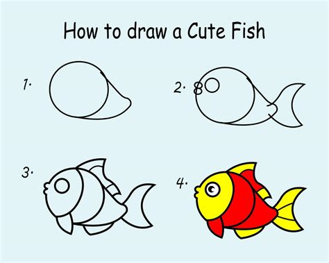 Image result for Basic Fish Drawing