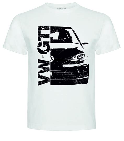 CAMISETA VW-GTI - Dos Más Dos Estampaciones