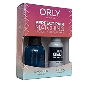 Buy Orly Blue Suede Perfect Pair Matching Lacquer Plus Gelfx Duo Kit, 2 ...