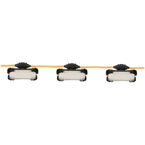 SOUTHWIRE, LED, Corded, Temporary Job Site Light Stringer - 14V990 ...