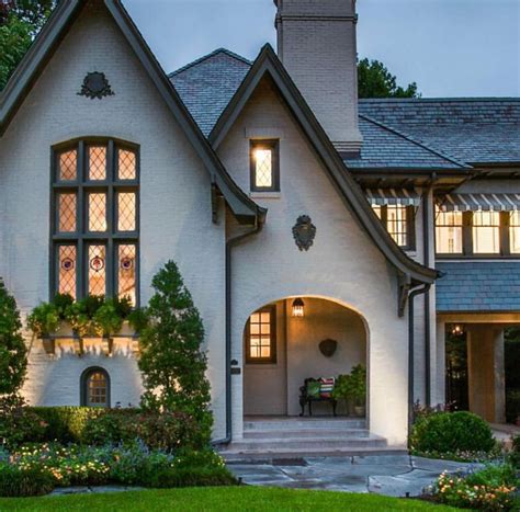 Narrow Lot House Plans English Tudor Style