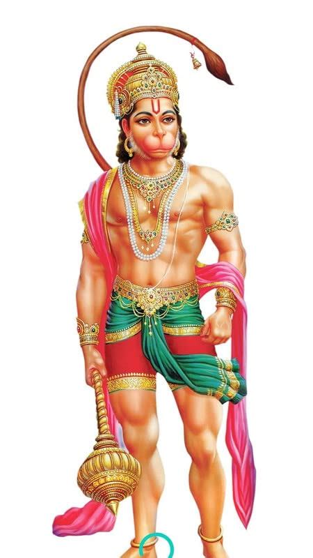 POSTERDADDY Lord Hanuman Bajrangbali Hd Matte Finish Wall Poster Print ...