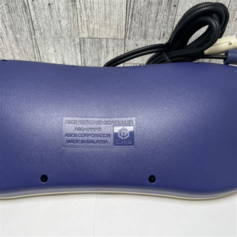 ASCII GameCube Keyboard Controller - White for sale online | eBay