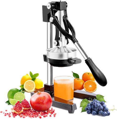 Amazon.com: Manual Juicer Press, Hand Press Juicer Machine, Heavy Duty ...