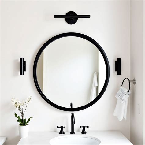 15 Bathroom Ideas with Black Fixtures for A Modern Look