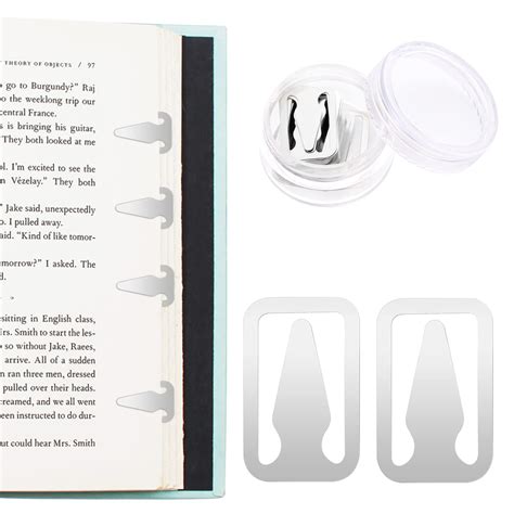 Buy Book Line Markers, DREMISI 50 Pieces Metal Book Darts Book Page ...