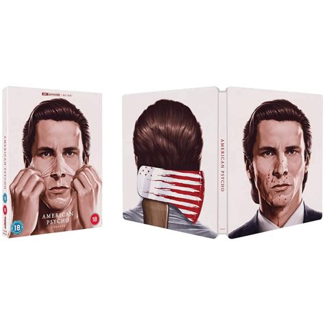 BACK IN STOCK - American Psycho Zavvi Exclusive 4K Ultra HD Steelbook ...