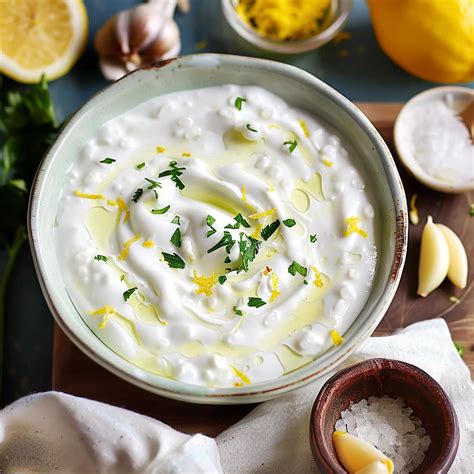 Lemon-Garlic Yogurt Sauce: Elevate Your Taste Buds