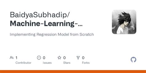 Machine Learning Project From Scratch 的图像结果
