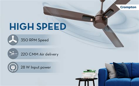 Buy Crompton Energion Cromair Plus 1200mm BLDC Ceiling Fan | ActivBLDC ...