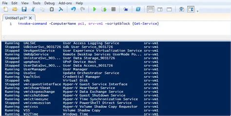 Invoke-Command 的图像结果