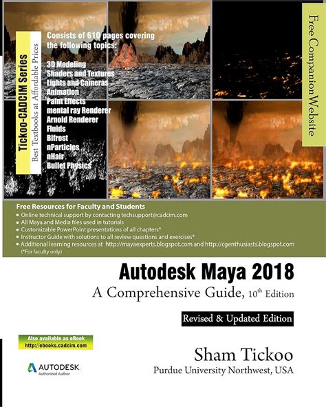 Autodesk Maya 2018: A Comprehensive Guide eBook : Purdue Univ, Prof ...