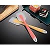 Buy Baskety Silicone Spatulas Heat Resistant Flexible Spatula 450F with ...