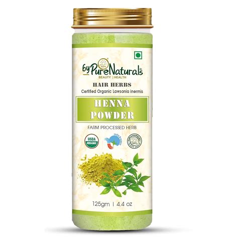 byPureNaturals 100% Natural Organic Henna Powder for Natural Hair ...