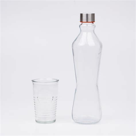 Buy Garnet 5Pcs Glass Bottle and Tumbler Set from Home Centre at just ...