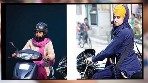 A challan to be levied for not wearing helmets in Chandigarh, sikhs ...