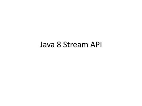 Streams API in Java 8 Telusko 的图像结果