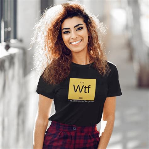 WTF - The Element of Surprise Women's T-shirt – Ken Adams