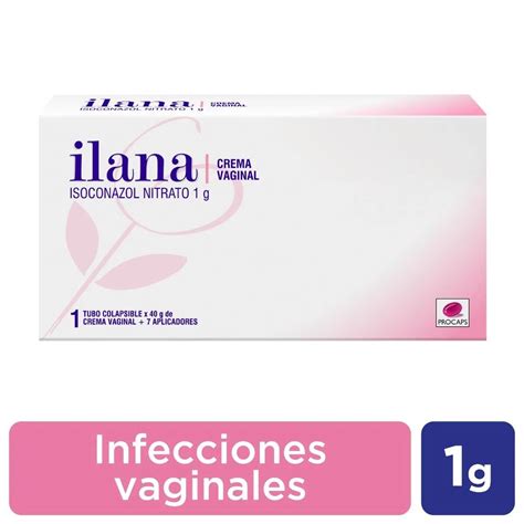 ILANA (ISOCONAZOL) 1 GR CREMA VAGINAL TUBO X 40 GR - TuDrogueríaVirtual.com