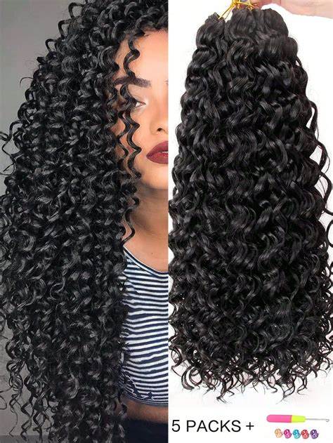 Ocean wave crochet hair 18 synthetic wave hair ombre hair extensions 18 ...