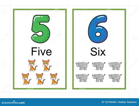 Printable Number Flashcards for Teaching Number Flashcards Number Flash ...