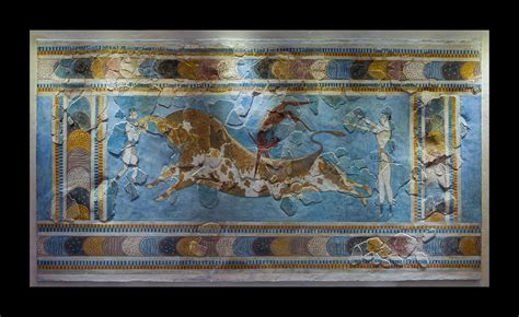 Late Minoan Painting, Frescoes, Pottery, and Other Representational Art