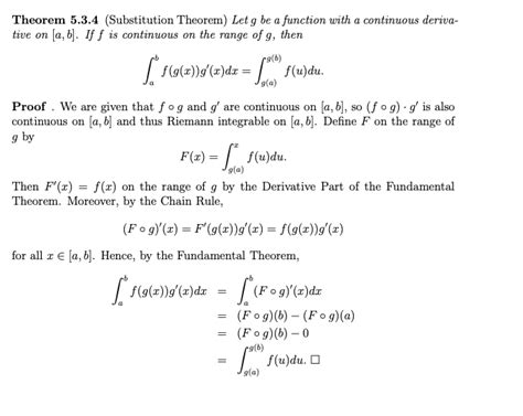 Image result for Substitution Theorem Example