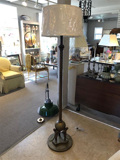 Masculine Jugendstil Muscular Nude Males Bronze Floor Lamp For Sale at ...