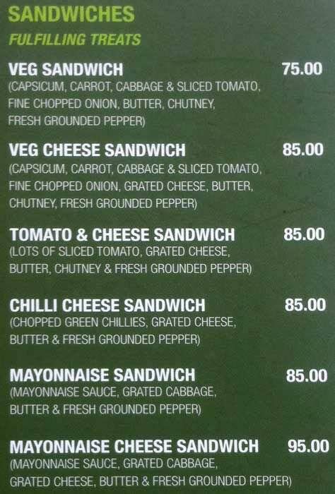 Menu at Polar Bear- The ice cream sundae zone, Mysuru, # 5179