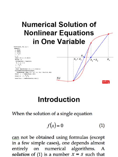 Examples of Algebra Nonlinear Equations 的图像结果
