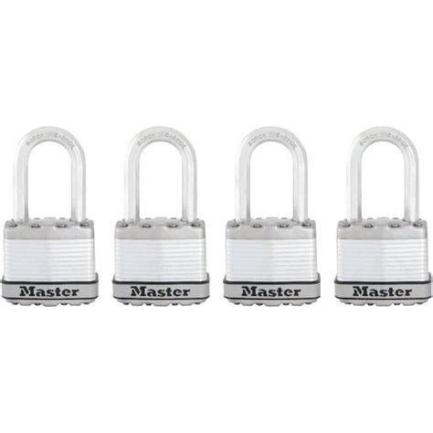 Master Lock Magnum Series Padlock, Keyed Alike Key, 516 in Dia Shackle ...