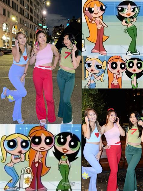 Powerpuff girls costume | Trio halloween costumes, Halloween costumes ...