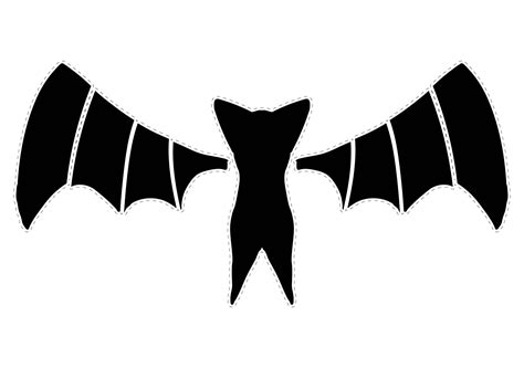 Free Printable Bat Cut Outs: Easy Halloween Fun! - Printables for Everyone