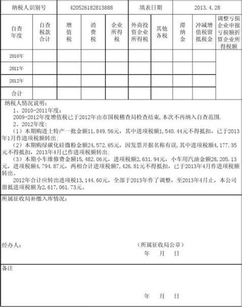 税务自查报告情况说明Word模板下载_编号oakdaejx_熊猫办公