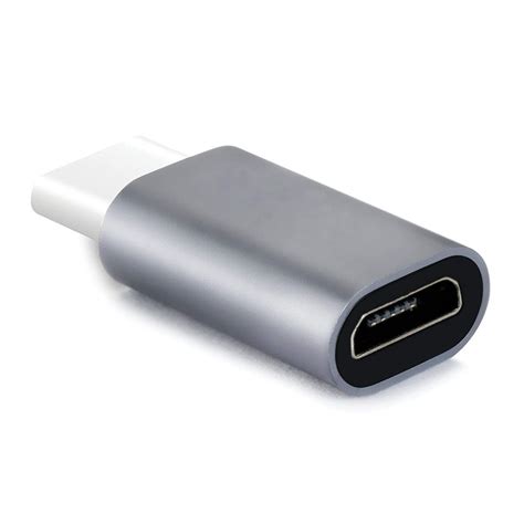 Sai Traders Metal Micro USB to Type-C Adapter Female to Male Converter ...