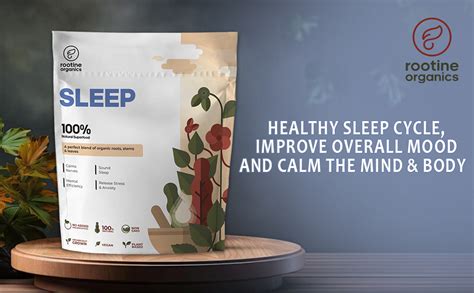 Rootine Organics Sleep Powder For Release Stress & Anxiety (50gm ...