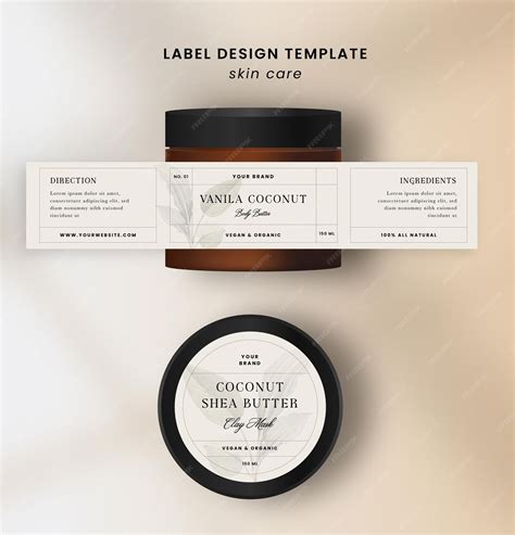 Premium Vector | Minimalist Label Design Template