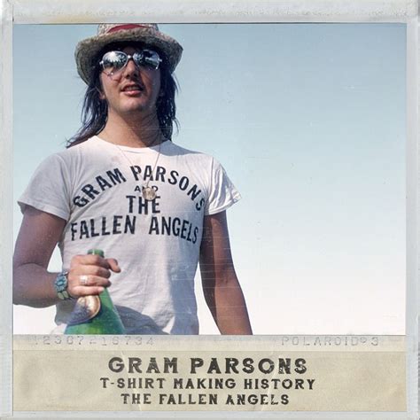 Gram Parsons - The Fallen Angels - Pixel T-Shirt Shop