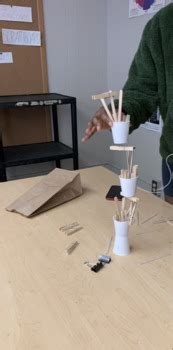 Tallest Tower Note Card Challenge 的图像结果