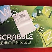 Buy Mattel Scrabble Board Game, Word, Letters Game for All Ages ...