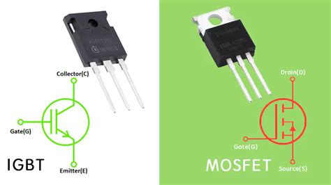 IGBT vs MOSFET: Understanding the Differences and Applications