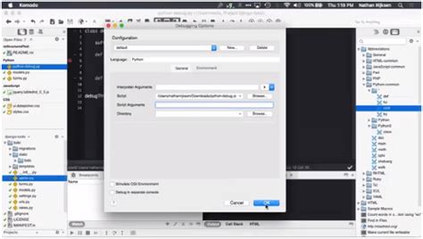 Komodo IDE Python 的图像结果