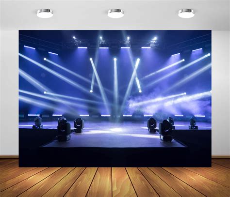 Concert Stage Backdrop Luxury Stage Spotlight Backdrop Concert Live